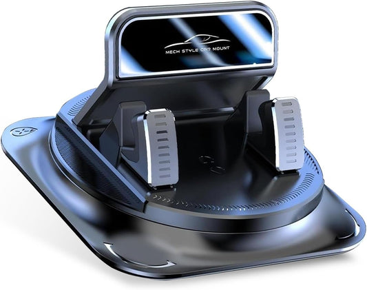 MECHSTYLE Soporte Celular Auto 360° — Base Gel Estable ULTIMA GENERACION y Segura Para Navegación Sin Distracciones