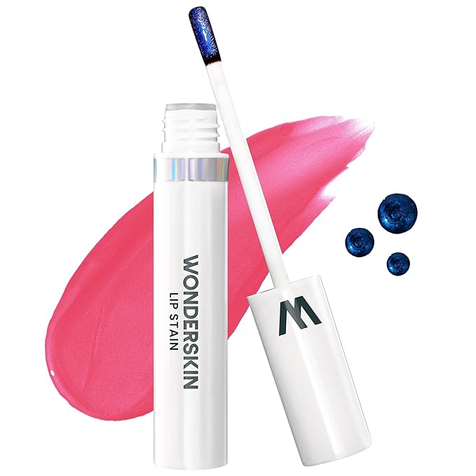 Wonderskin Lip Stain: Color Intenso Todo el Día Sin Retoques 3 OPCIONES DE COLORES