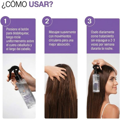 Spray Romero y Agua de Arroz 200ml — Reduce Caída y Favorece Crecimiento Natural del Cabello