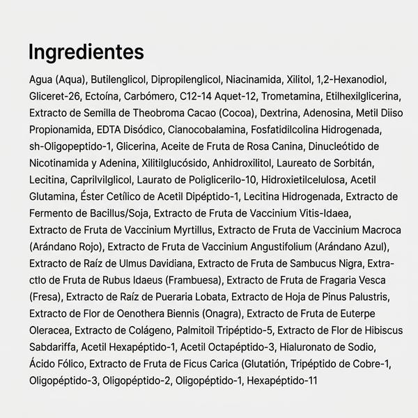 Sérum Reafirmante NAD+ EGF Colágeno 30ml — Reduce Arrugas y Mejora Firmeza Rostro y Cuello