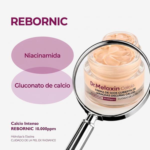 Crema Contorno Ojos Dr.Melaxin con Calcio Ionizado — Reduce Ojeras y Bolsas + Mejora Firmeza (15g)