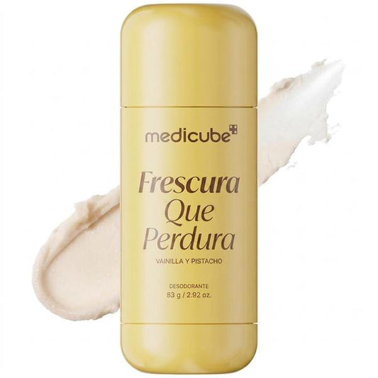 Desodorante Medicube Ácido Kójico 83g — Atenúa Manchas en Axilas y Protege Todo el Día sin Manchar Ropa