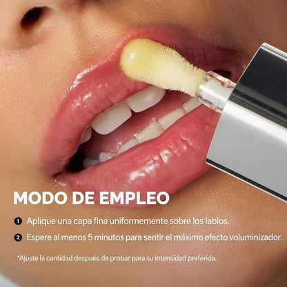 Gloss Voluminizador Labial Capsaicina 4ml — Efecto Relleno Intenso Sin Agujas con Brillo Cristalino
